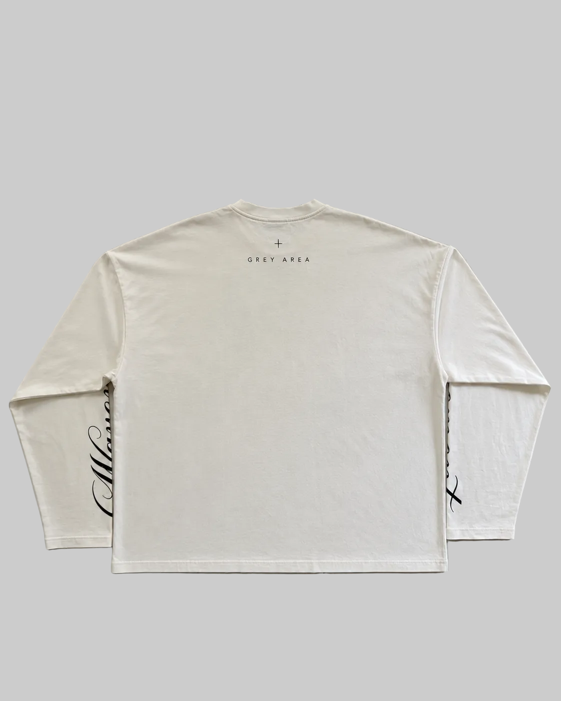 DCN Wavement Long-sleeve tee “Chalk White”