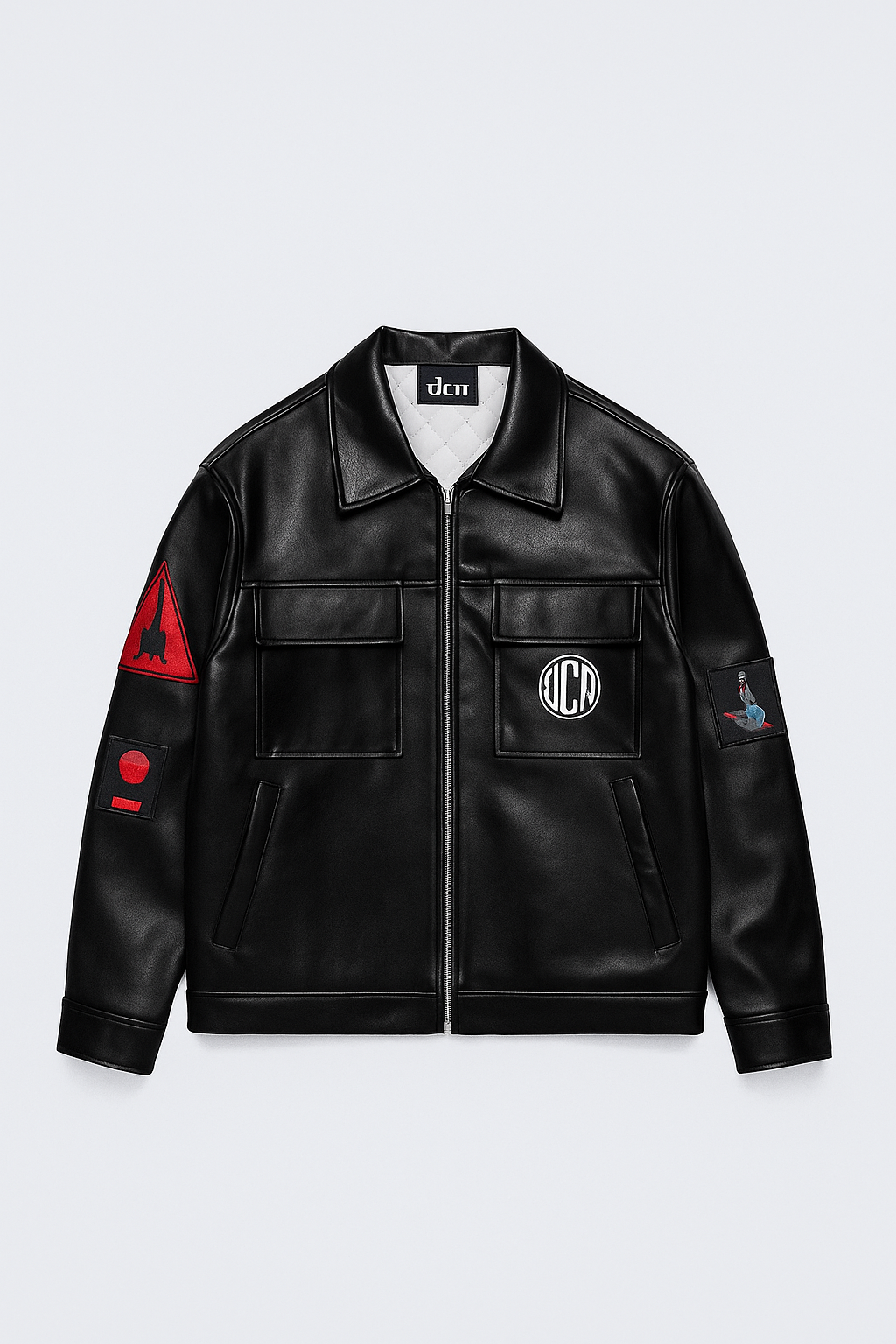 Space Jacket 'Leather' (Black)
