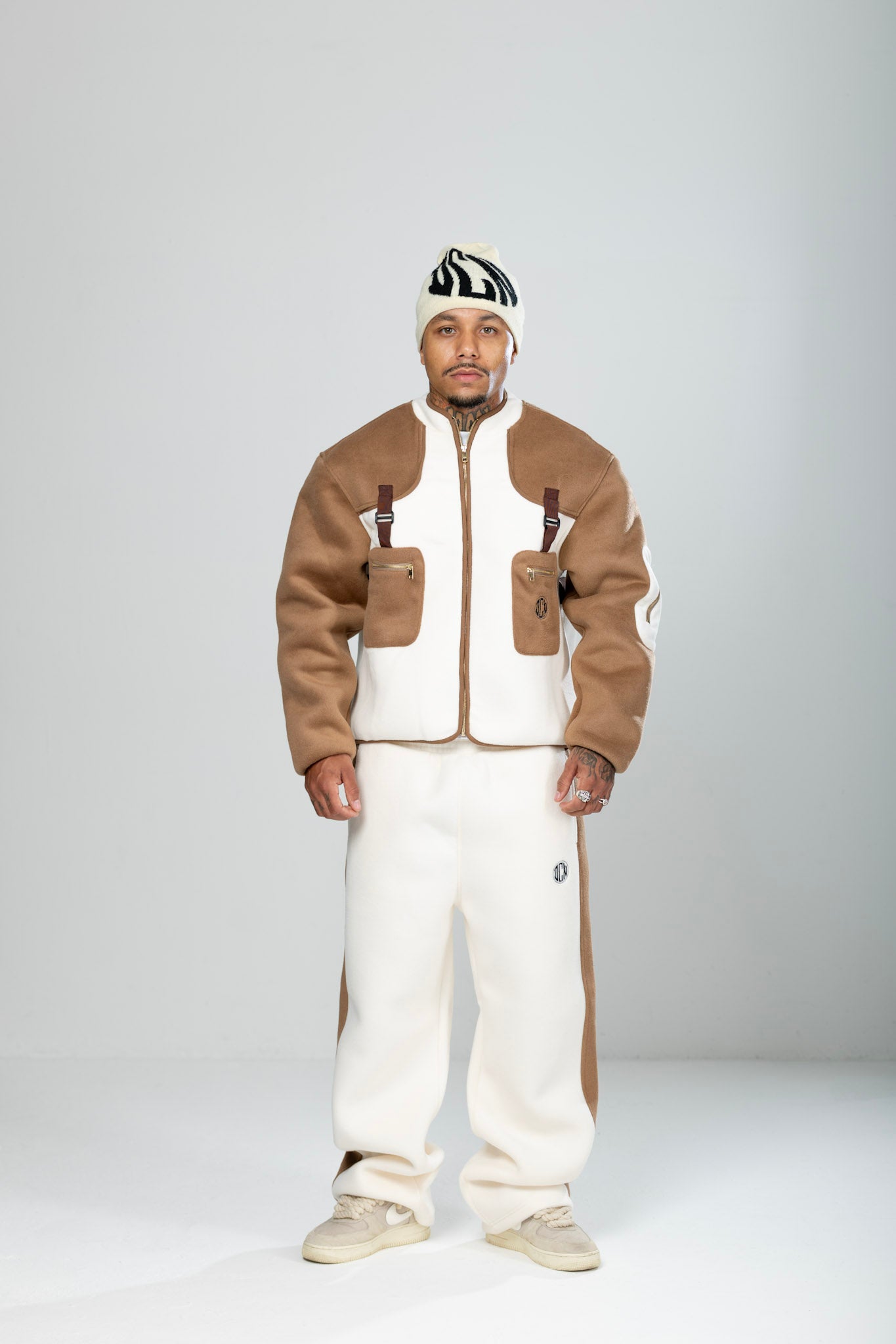 Structured Flight Jacket (Birch/Camel)
