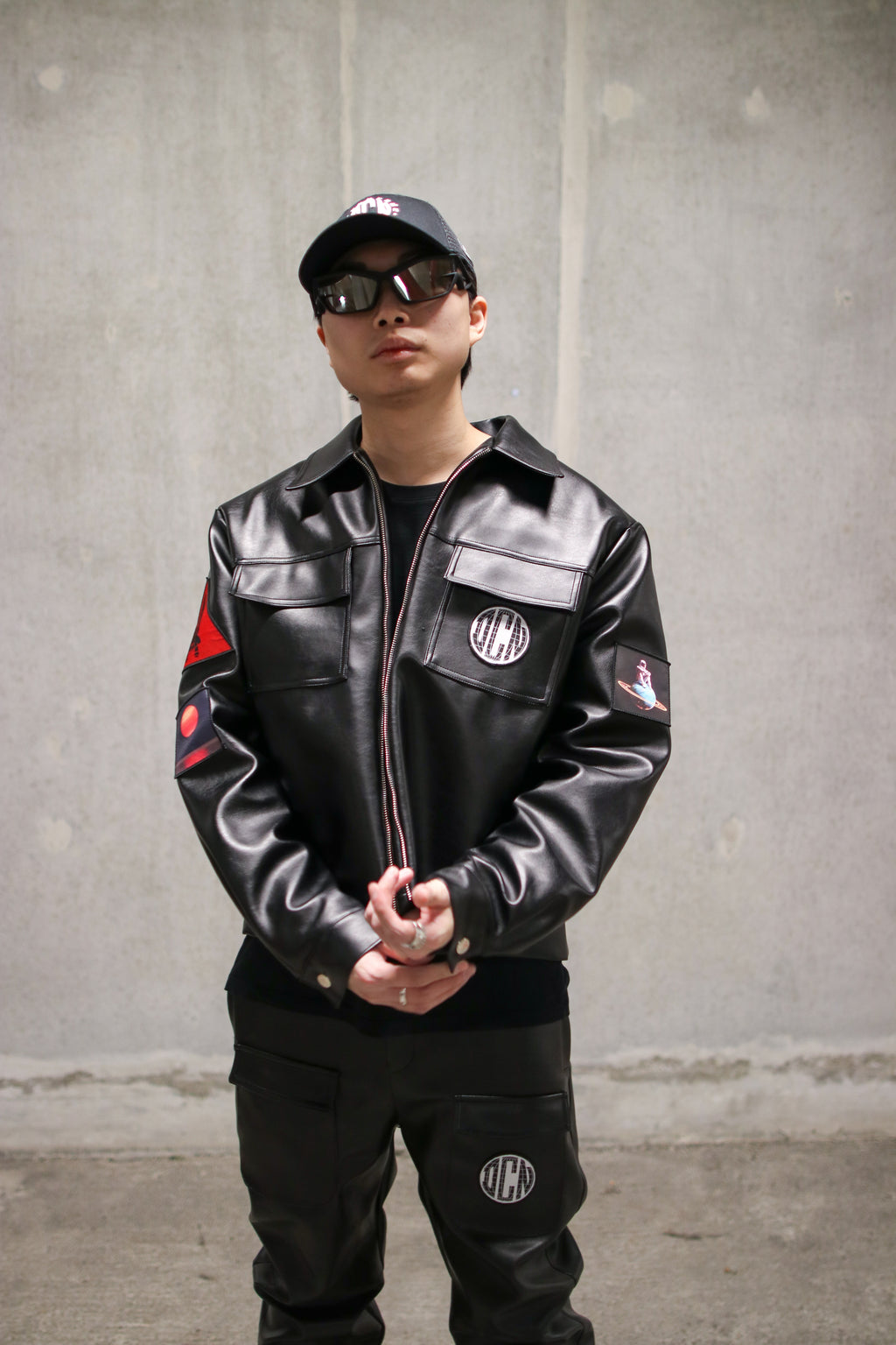 Space Jacket 'Leather' (Black)