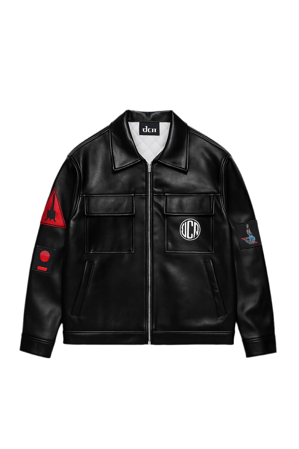 Space Jacket 'Leather' (Black)