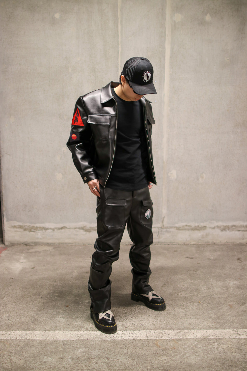 Space Jacket 'Leather' (Black)