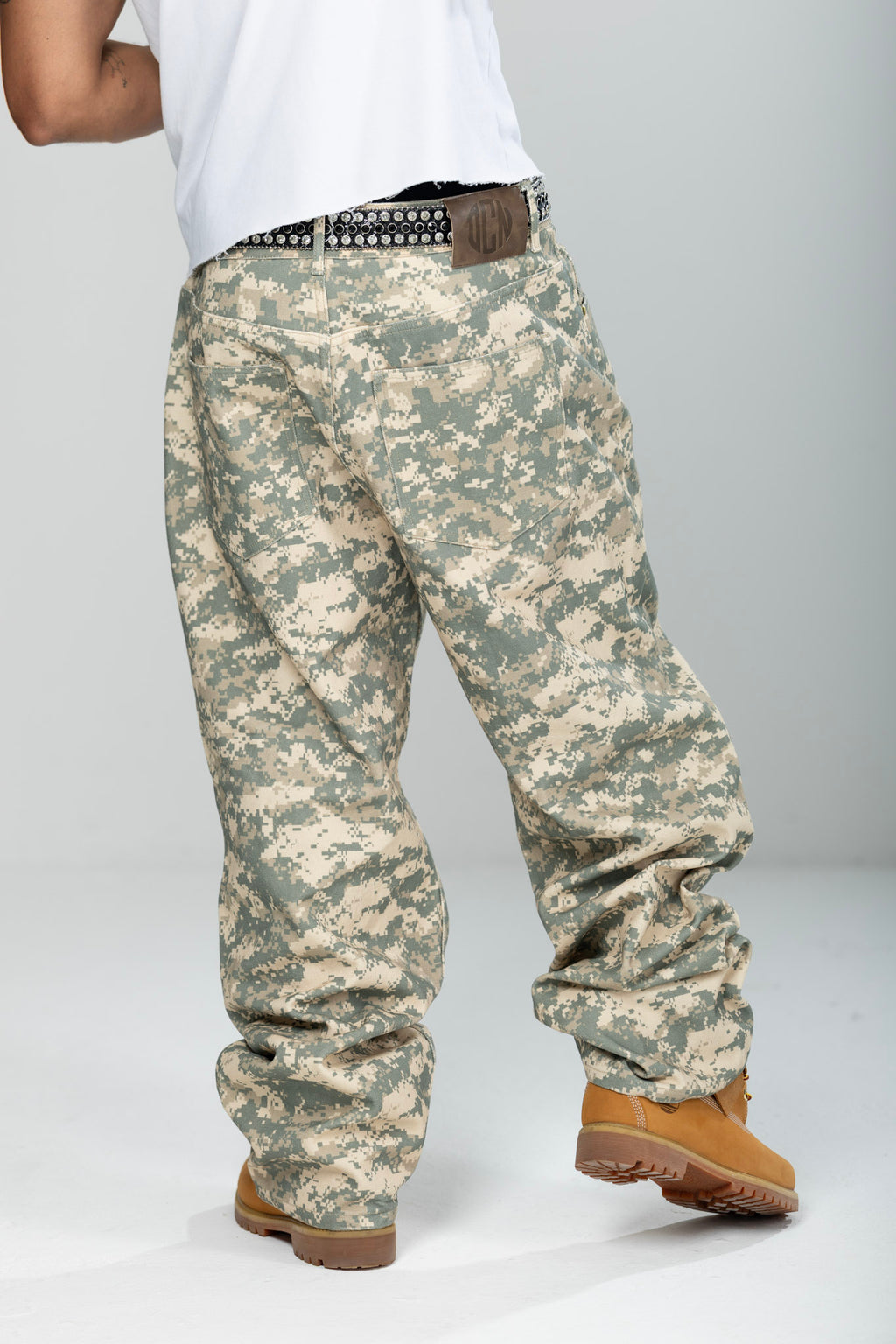 Coded Pixel Camo Denim