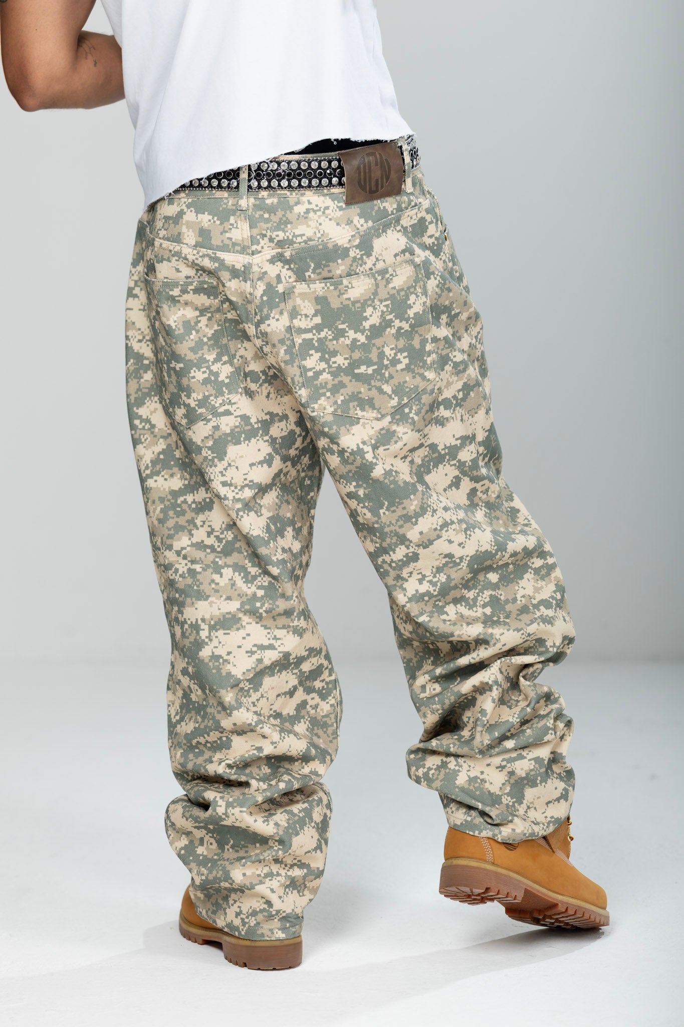 Coded Pixel Camo Denim