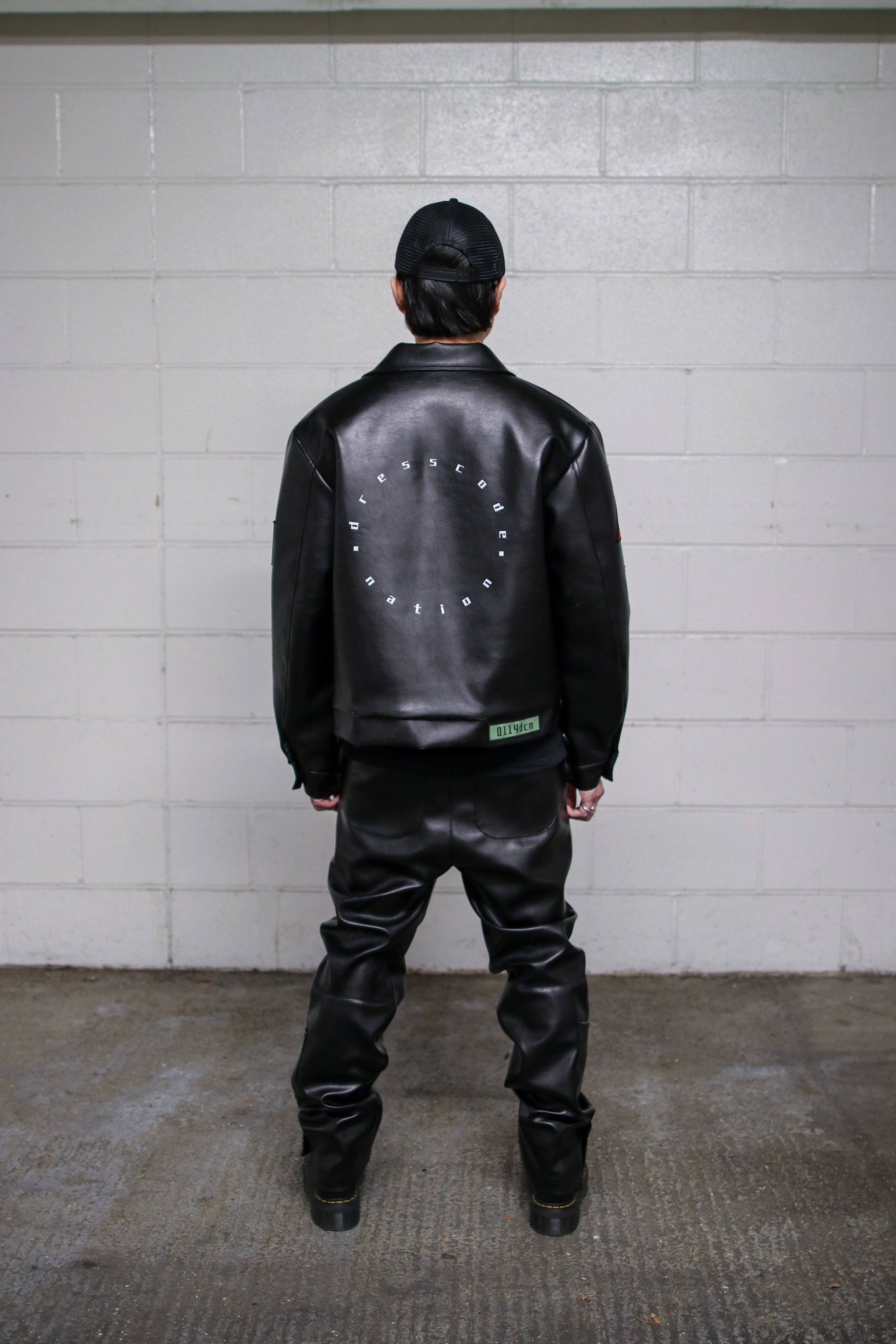 Space Jacket 'Leather' (Black)