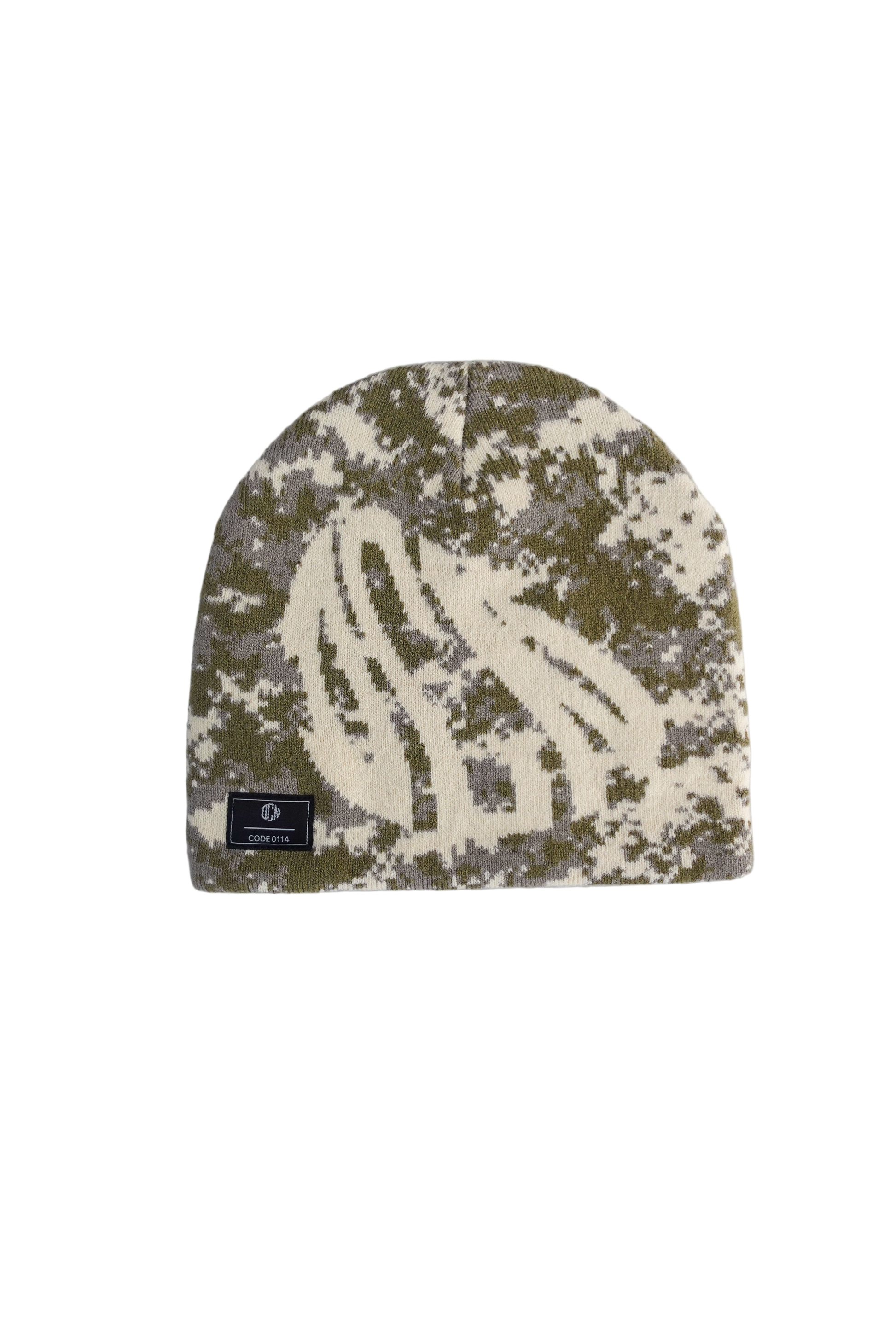 Distorted Beanie Hat ‘Camo’