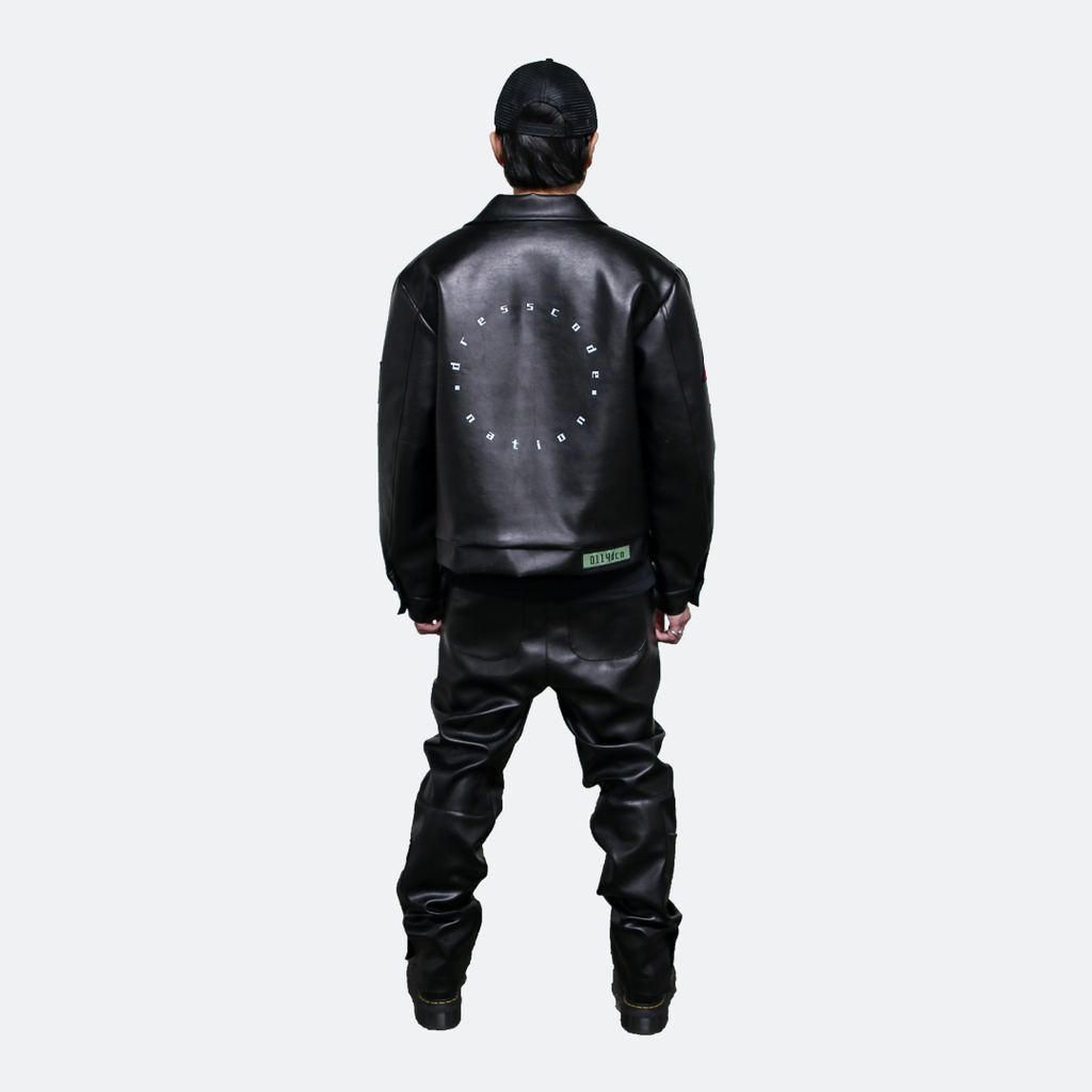 Space Jacket 'Leather' (Black)
