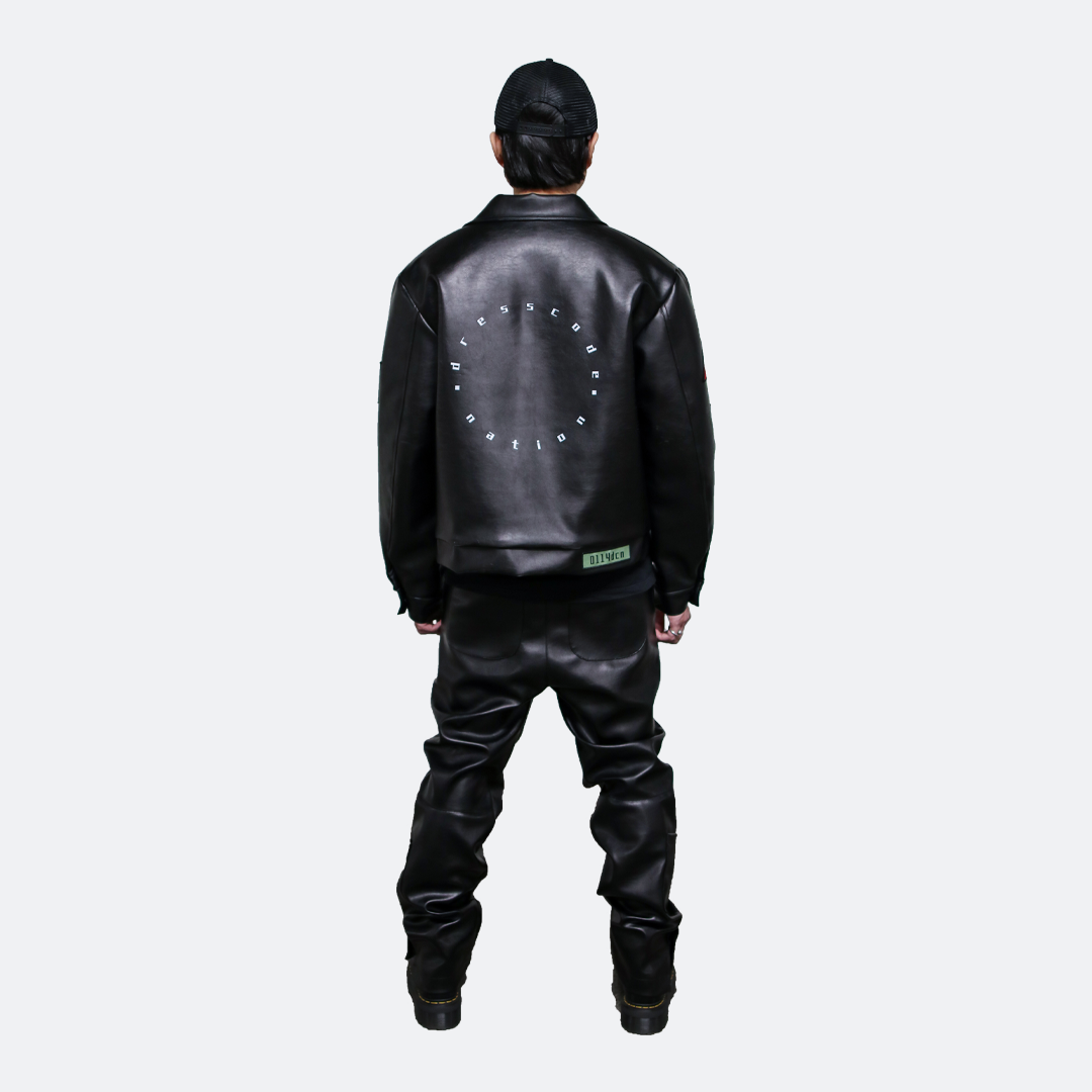Space Jacket 'Leather' (Black)